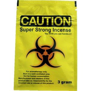 Caution Gold Herbal Incense